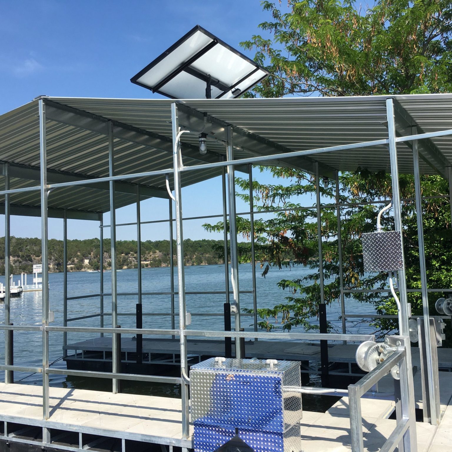 Boat Dock Solar Top Gun Solar Installation, Repair & HVAC Systems